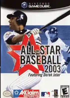All-Star Baseball 2003 featuring Derek Jeter-GameCube